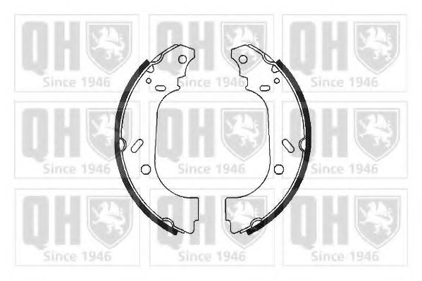 QUINTON HAZELL BS958 Тормозные колодоки для LANCIA ZETA (Лансиа/лянча Зэта) QUINTON HAZELL BS958 Тормозные колодоки для LANCIA ZETA (Лансиа/лянча Зэта)
