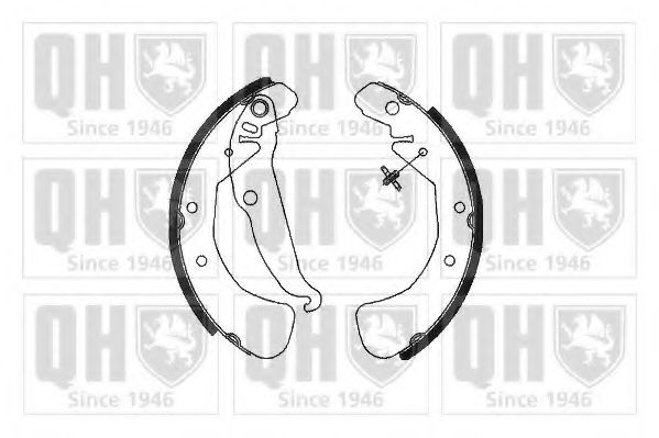 QUINTON HAZELL BS961 Тормозные колодоки для OPEL ASTRA H HATCH (Опель Астра н хэтчбек) QUINTON HAZELL BS961 Тормозные колодоки для OPEL ASTRA H HATCH (Опель Астра н хэтчбек)