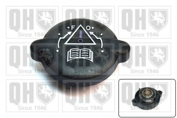 QUINTON HAZELL FC512 Крышка, резервуар охлаждающей жидкости для PEUGEOT PARTNER PATAGONICA / URBANA (Пежо Партнер патагоника / урбана) QUINTON HAZELL FC512 Крышка, резервуар охлаждающей жидкости для PEUGEOT PARTNER PATAGONICA / URBANA (Пежо Партнер патагоника / урбана)