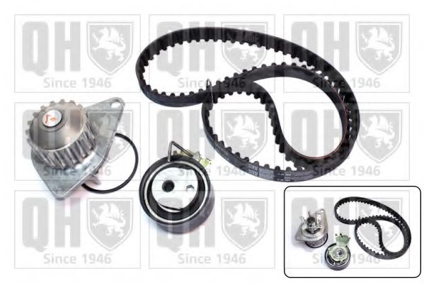 QUINTON HAZELL QBPK5780 Комплект ремня ГРМ для PEUGEOT 206 (Пежо 206) QUINTON HAZELL QBPK5780 Комплект ремня ГРМ для PEUGEOT 206 (Пежо 206)
