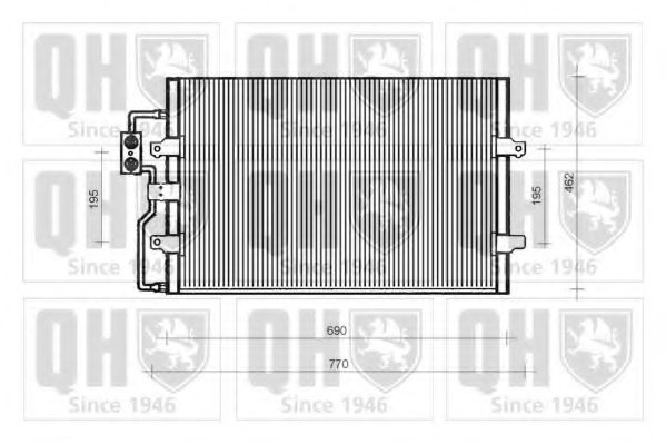 QUINTON HAZELL QCN49 Конденсатор, кондиционер для CITROËN SYNERGIE (CитроËн Сънэргиэ) QUINTON HAZELL QCN49 Конденсатор, кондиционер для CITROËN SYNERGIE (CитроËн Сънэргиэ)