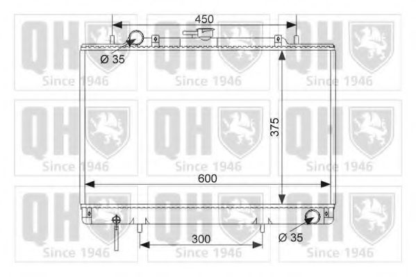 QUINTON HAZELL QER2439 Радиатор, охлаждение двигателя для MITSUBISHI COLT/RODEO (Митсубиши/митсубиси Cолт/родэо) QUINTON HAZELL QER2439 Радиатор, охлаждение двигателя для MITSUBISHI COLT/RODEO (Митсубиши/митсубиси Cолт/родэо)