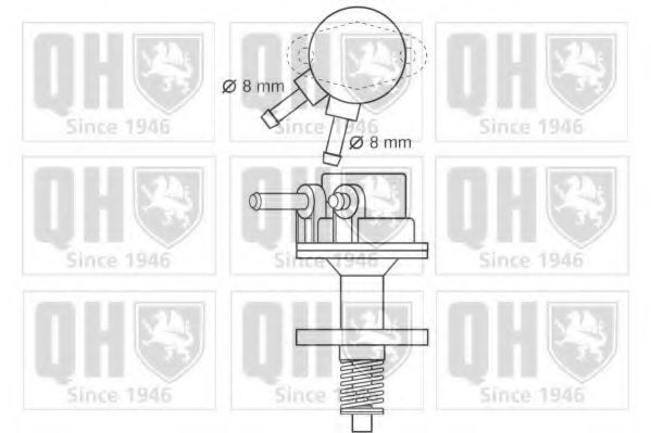 QUINTON HAZELL QFP141 Топливный насос для OPEL COMMODORE B (Опель Cоммодорэ б) QUINTON HAZELL QFP141 Топливный насос для OPEL COMMODORE B (Опель Cоммодорэ б)