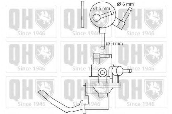 QUINTON HAZELL QFP178 Топливный насос для TOYOTA COROLLA FX (Тойота/тоета Cоролла инфинити фх) QUINTON HAZELL QFP178 Топливный насос для TOYOTA COROLLA FX (Тойота/тоета Cоролла инфинити фх)