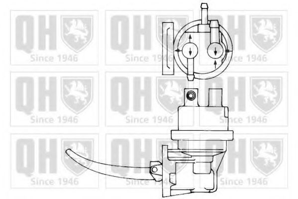 QUINTON HAZELL QFP199 Топливный насос для HONDA CIVIC V (Хонда Цивик 5) QUINTON HAZELL QFP199 Топливный насос для HONDA CIVIC V (Хонда Цивик 5)