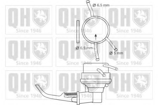 QUINTON HAZELL QFP227 Топливный насос для TOYOTA COROLLA FX (Тойота/тоета Cоролла инфинити фх) QUINTON HAZELL QFP227 Топливный насос для TOYOTA COROLLA FX (Тойота/тоета Cоролла инфинити фх)