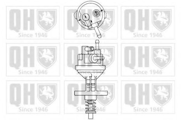 QUINTON HAZELL QFP300 Топливный насос для VOLVO 340-360 (Вольво 340-360) QUINTON HAZELL QFP300 Топливный насос для VOLVO 340-360 (Вольво 340-360)