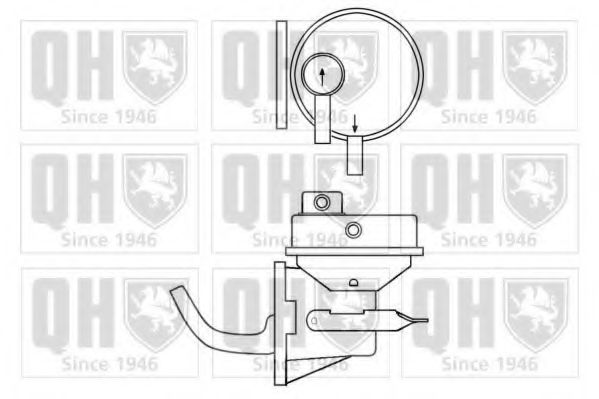 QUINTON HAZELL QFP314 Топливный насос для LAND-ROVER (Ланд-ровер) QUINTON HAZELL QFP314 Топливный насос для LAND-ROVER (Ланд-ровер)
