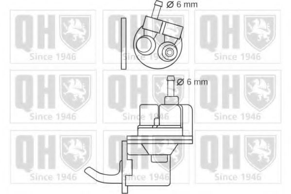 QUINTON HAZELL QFP37 Топливный насос для SKODA RAPID (Шкода Рапид) QUINTON HAZELL QFP37 Топливный насос для SKODA RAPID (Шкода Рапид)