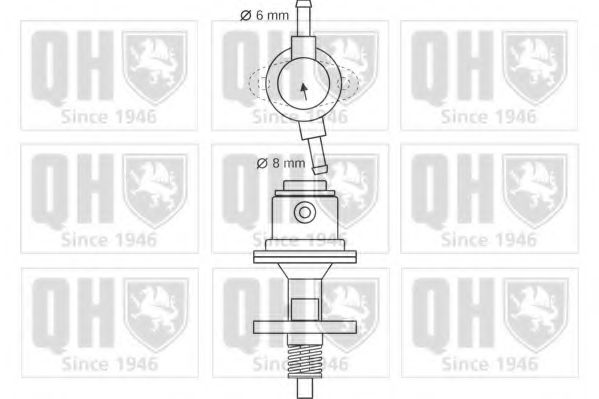 QUINTON HAZELL QFP537 Топливный насос для OPEL ASCONA B (Опель Асcона б) QUINTON HAZELL QFP537 Топливный насос для OPEL ASCONA B (Опель Асcона б)