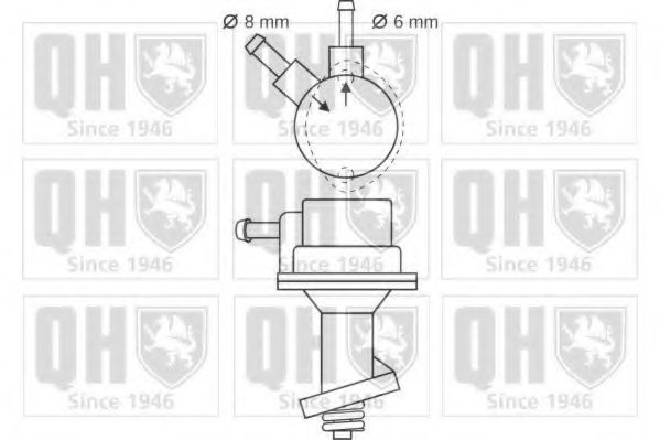 QUINTON HAZELL QFP73 Топливный насос для BMW 7 (Бмв 7) QUINTON HAZELL QFP73 Топливный насос для BMW 7 (Бмв 7)