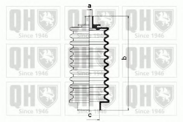 QUINTON HAZELL QG1006 Комплект пылника, рулевое управление для ROVER 2000-3500 (Ровер 2000-3500) QUINTON HAZELL QG1006 Комплект пылника, рулевое управление для ROVER 2000-3500 (Ровер 2000-3500)