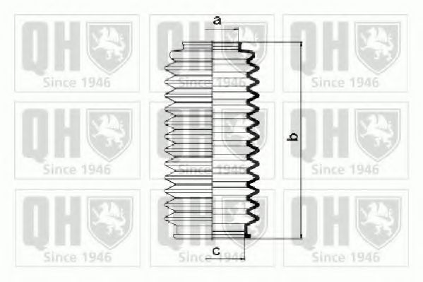 QUINTON HAZELL QG1020 Комплект пылника, рулевое управление для OPEL KADETT E COMBO (Опель Кадэтт э комбо) QUINTON HAZELL QG1020 Комплект пылника, рулевое управление для OPEL KADETT E COMBO (Опель Кадэтт э комбо)