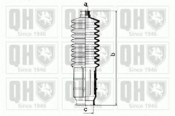 QUINTON HAZELL QG1055 Комплект пылника, рулевое управление для FIAT SUPERBRAVO (Фиат Супербраvо) QUINTON HAZELL QG1055 Комплект пылника, рулевое управление для FIAT SUPERBRAVO (Фиат Супербраvо)