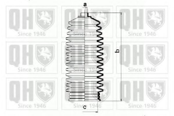 QUINTON HAZELL QG1088 Комплект пылника, рулевое управление для FIAT TEMPRA SW (Фиат Темпра св) QUINTON HAZELL QG1088 Комплект пылника, рулевое управление для FIAT TEMPRA SW (Фиат Темпра св)