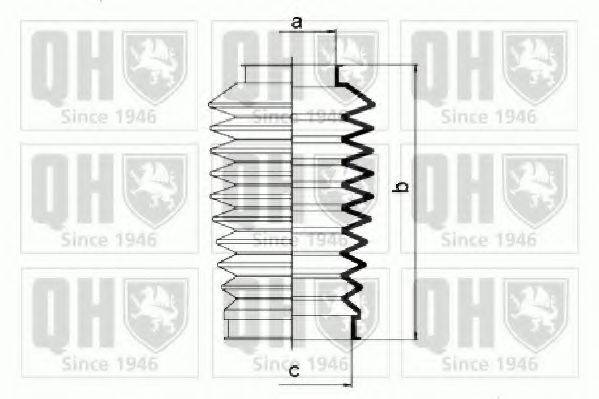 QUINTON HAZELL QG1177 Комплект пылника, рулевое управление для OPEL ASTRA F (Опель Астра ф) QUINTON HAZELL QG1177 Комплект пылника, рулевое управление для OPEL ASTRA F (Опель Астра ф)