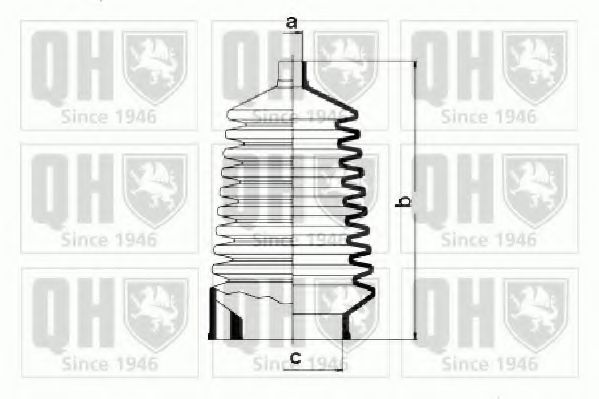 QUINTON HAZELL QG1260 Комплект пылника, рулевое управление для FORD GRANADA (Форд Гранада) QUINTON HAZELL QG1260 Комплект пылника, рулевое управление для FORD GRANADA (Форд Гранада)
