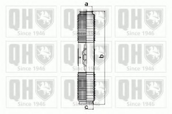 QUINTON HAZELL QG1316 Комплект пылника, рулевое управление для OPEL ASTRA F (Опель Астра ф) QUINTON HAZELL QG1316 Комплект пылника, рулевое управление для OPEL ASTRA F (Опель Астра ф)