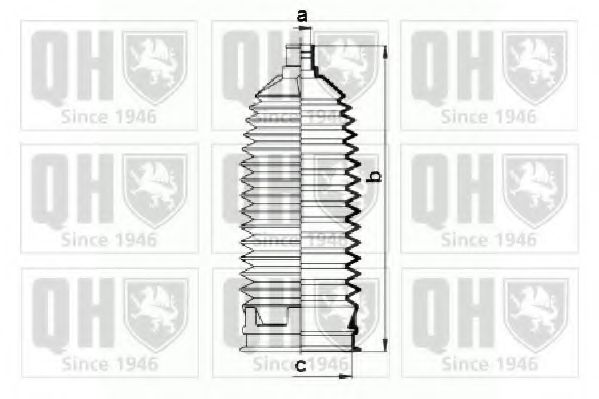QUINTON HAZELL QG1447 Комплект пылника, рулевое управление для HONDA S2000 (Хонда С2000) QUINTON HAZELL QG1447 Комплект пылника, рулевое управление для HONDA S2000 (Хонда С2000)
