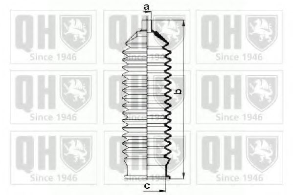 QUINTON HAZELL QG1457 Комплект пылника, рулевое управление для ROVER 75 ER (Ровер 75 эр) QUINTON HAZELL QG1457 Комплект пылника, рулевое управление для ROVER 75 ER (Ровер 75 эр)