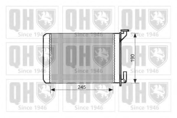 QUINTON HAZELL QHR2052 Теплообменник, отопление салона для RENAULT MASTER I (Рено Мастэр и) QUINTON HAZELL QHR2052 Теплообменник, отопление салона для RENAULT MASTER I (Рено Мастэр и)