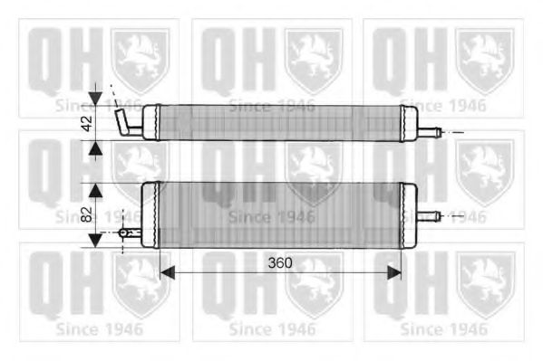QUINTON HAZELL QHR2076 Теплообменник, отопление салона для RENAULT FUEGO (Рено Фуэго) QUINTON HAZELL QHR2076 Теплообменник, отопление салона для RENAULT FUEGO (Рено Фуэго)