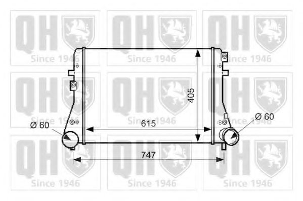 QUINTON HAZELL QIC150 Интеркулер для AUDI TT (Ауди Тт) QUINTON HAZELL QIC150 Интеркулер для AUDI TT (Ауди Тт)