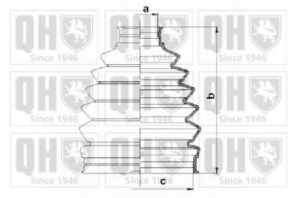 QUINTON HAZELL QJB1076 Комплект пылника, приводной вал для MAZDA ATENZA (Мазда Атэнза) QUINTON HAZELL QJB1076 Комплект пылника, приводной вал для MAZDA ATENZA (Мазда Атэнза)