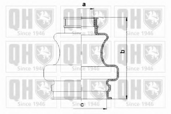 QUINTON HAZELL QJB1081 Комплект пылника, приводной вал для MERCEDES-BENZ CL-CLASS (Мэрcэдэс-бэнз Cл-cласс) QUINTON HAZELL QJB1081 Комплект пылника, приводной вал для MERCEDES-BENZ CL-CLASS (Мэрcэдэс-бэнз Cл-cласс)