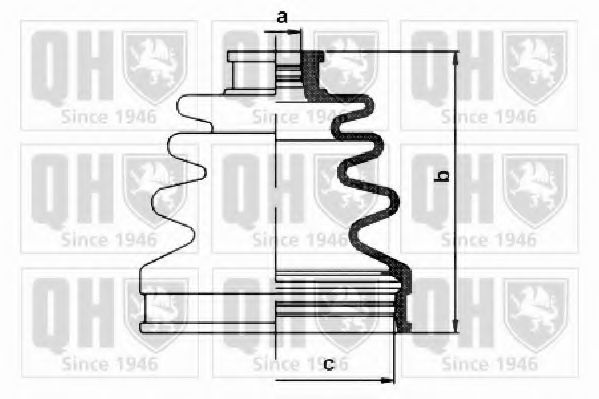 QUINTON HAZELL QJB1139 Комплект пылника, приводной вал для MAZDA ATENZA (Мазда Атэнза) QUINTON HAZELL QJB1139 Комплект пылника, приводной вал для MAZDA ATENZA (Мазда Атэнза)