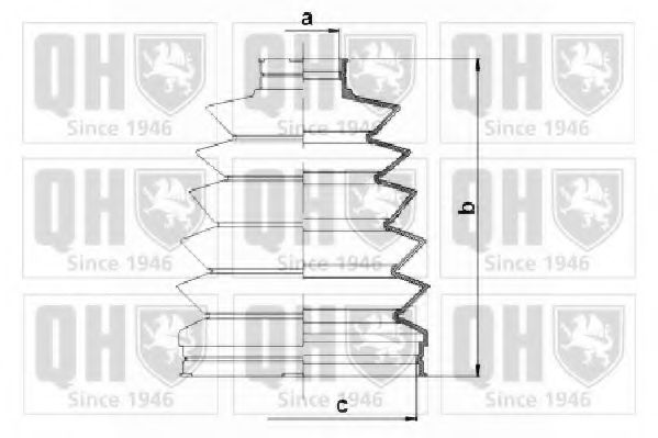 QUINTON HAZELL QJB1144 Комплект пылника, приводной вал для MERCEDES-BENZ M-CLASS (Мэрcэдэс-бэнз М-cласс) QUINTON HAZELL QJB1144 Комплект пылника, приводной вал для MERCEDES-BENZ M-CLASS (Мэрcэдэс-бэнз М-cласс)