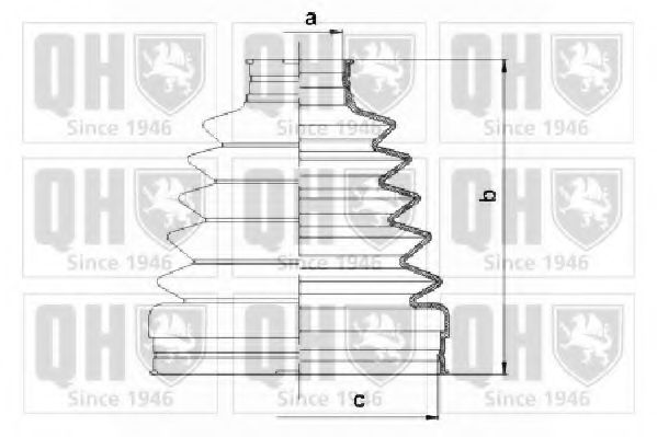 QUINTON HAZELL QJB1145 Комплект пылника, приводной вал для MERCEDES-BENZ M-CLASS (Мэрcэдэс-бэнз М-cласс) QUINTON HAZELL QJB1145 Комплект пылника, приводной вал для MERCEDES-BENZ M-CLASS (Мэрcэдэс-бэнз М-cласс)