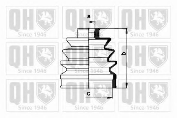 QUINTON HAZELL QJB127 Комплект пылника, приводной вал для MITSUBISHI ETERNA III (Митсубиши/митсубиси Этэрна 3) QUINTON HAZELL QJB127 Комплект пылника, приводной вал для MITSUBISHI ETERNA III (Митсубиши/митсубиси Этэрна 3)