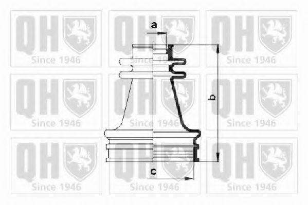 QUINTON HAZELL QJB256 Комплект пылника, приводной вал для OPEL ARENA (Опель Арэна) QUINTON HAZELL QJB256 Комплект пылника, приводной вал для OPEL ARENA (Опель Арэна)