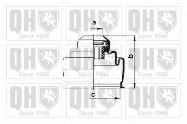QUINTON HAZELL QJB2661 Комплект пылника, приводной вал для FIAT STRADA II (Фиат Страда 2) QUINTON HAZELL QJB2661 Комплект пылника, приводной вал для FIAT STRADA II (Фиат Страда 2)