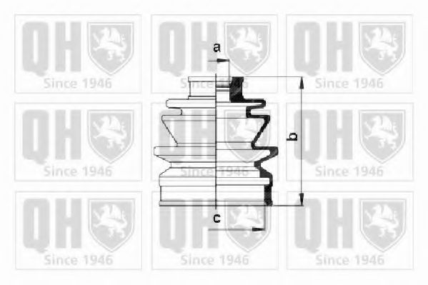 QUINTON HAZELL QJB315 Комплект пылника, приводной вал для DAIHATSU CUORE II (Дайхатсу Cуорэ 2) QUINTON HAZELL QJB315 Комплект пылника, приводной вал для DAIHATSU CUORE II (Дайхатсу Cуорэ 2)