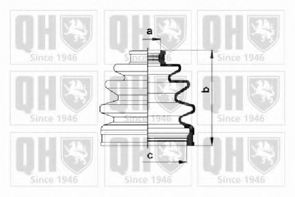 QUINTON HAZELL QJB421 Комплект пылника, приводной вал для MITSUBISHI ETERNA III (Митсубиши/митсубиси Этэрна 3) QUINTON HAZELL QJB421 Комплект пылника, приводной вал для MITSUBISHI ETERNA III (Митсубиши/митсубиси Этэрна 3)