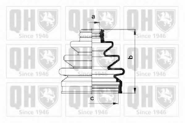 QUINTON HAZELL QJB477 Комплект пылника, приводной вал для MITSUBISHI ETERNA IV (Митсубиши/митсубиси Этэрна иv) QUINTON HAZELL QJB477 Комплект пылника, приводной вал для MITSUBISHI ETERNA IV (Митсубиши/митсубиси Этэрна иv)