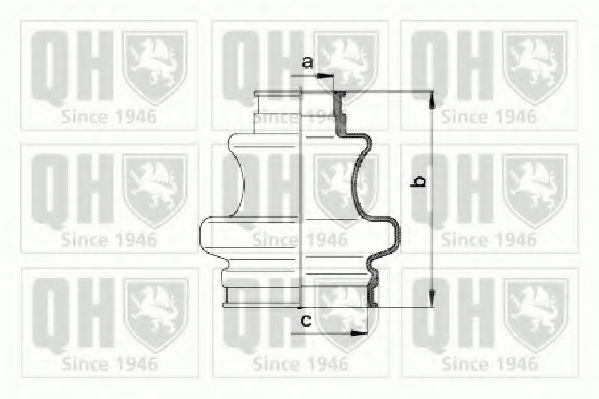 QUINTON HAZELL QJB906 Комплект пылника, приводной вал для MERCEDES-BENZ CL-CLASS (Мэрcэдэс-бэнз Cл-cласс) QUINTON HAZELL QJB906 Комплект пылника, приводной вал для MERCEDES-BENZ CL-CLASS (Мэрcэдэс-бэнз Cл-cласс)