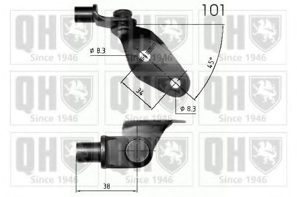QUINTON HAZELL QTS840234 Газовая пружина, крышка багажник для MAZDA (Мазда) QUINTON HAZELL QTS840234 Газовая пружина, крышка багажник для MAZDA (Мазда)
