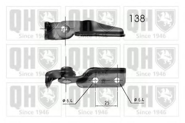QUINTON HAZELL QTS840266 Газовая пружина, крышка багажник для SUBARU LIBERTY II (Субару Либэртъ 2) QUINTON HAZELL QTS840266 Газовая пружина, крышка багажник для SUBARU LIBERTY II (Субару Либэртъ 2)