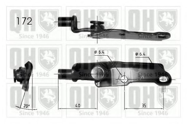QUINTON HAZELL QTS840287 Газовая пружина, крышка багажник для TOYOTA (Тойота/тоета) QUINTON HAZELL QTS840287 Газовая пружина, крышка багажник для TOYOTA (Тойота/тоета)