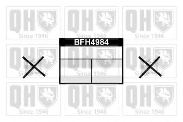 QUINTON HAZELL BFH4984 Тормозной шланг для JEEP (Джип) QUINTON HAZELL BFH4984 Тормозной шланг для JEEP (Джип)