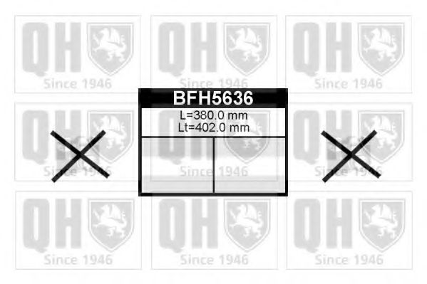 QUINTON HAZELL BFH5636 Тормозной шланг для PEUGEOT 305 II (Пежо 305 2) QUINTON HAZELL BFH5636 Тормозной шланг для PEUGEOT 305 II (Пежо 305 2)