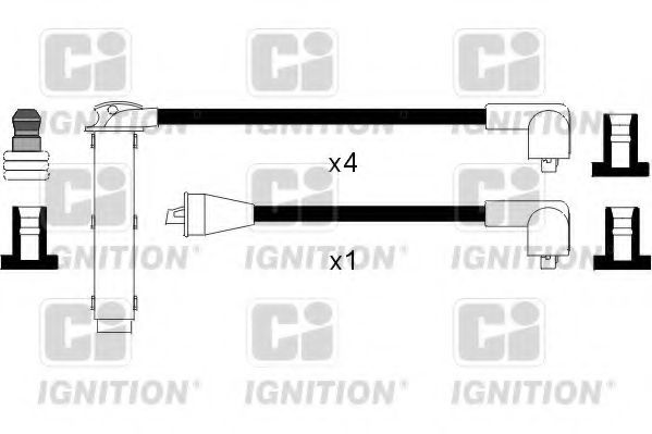 QUINTON HAZELL XC101 Комплект проводов зажигания для ROVER 400 (Ровер 400) QUINTON HAZELL XC101 Комплект проводов зажигания для ROVER 400 (Ровер 400)