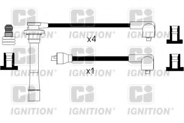 QUINTON HAZELL XC1061 Комплект проводов зажигания для MITSUBISHI COLT/RODEO (Митсубиши/митсубиси Cолт/родэо) QUINTON HAZELL XC1061 Комплект проводов зажигания для MITSUBISHI COLT/RODEO (Митсубиши/митсубиси Cолт/родэо)