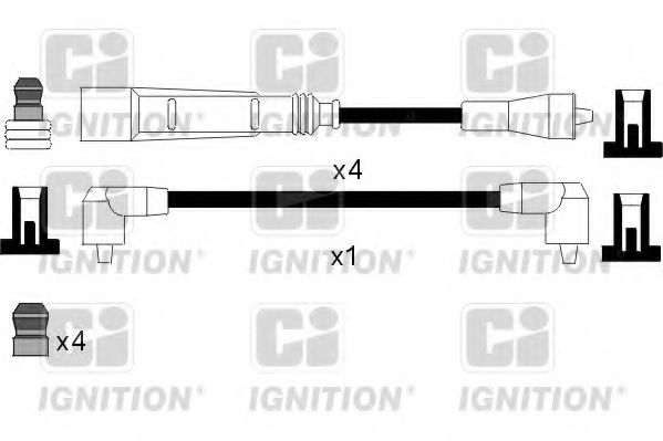 QUINTON HAZELL XC1063 Комплект проводов зажигания для SEAT TOLEDO (Сеат Толэдо) QUINTON HAZELL XC1063 Комплект проводов зажигания для SEAT TOLEDO (Сеат Толэдо)