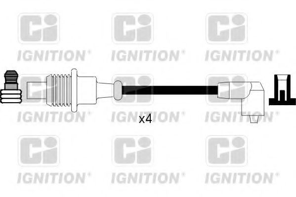 QUINTON HAZELL XC1077 Комплект проводов зажигания для CITROËN JUMPER (CитроËн Жумпэр) QUINTON HAZELL XC1077 Комплект проводов зажигания для CITROËN JUMPER (CитроËн Жумпэр)