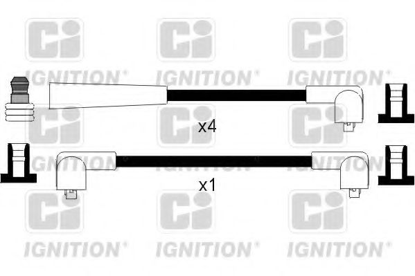 QUINTON HAZELL XC1082 Комплект проводов зажигания для MAZDA 626 III (Мазда 626 3) QUINTON HAZELL XC1082 Комплект проводов зажигания для MAZDA 626 III (Мазда 626 3)