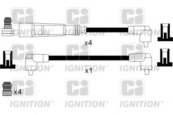 QUINTON HAZELL XC1105 Комплект проводов зажигания для VOLKSWAGEN JETTA II (Фольксваген Жэтта 2) QUINTON HAZELL XC1105 Комплект проводов зажигания для VOLKSWAGEN JETTA II (Фольксваген Жэтта 2)